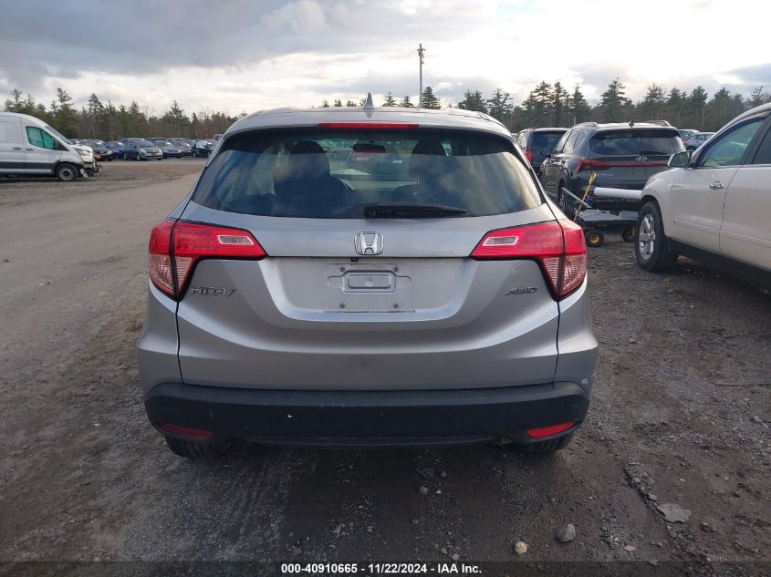 2018 Honda Hr-V Lx VIN: 3CZRU6H33JG709820 Lot: 40910665