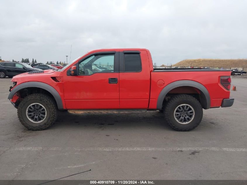 2010 Ford F-150 Svt Raptor VIN: 1FTEX1E69AFC97840 Lot: 40910709