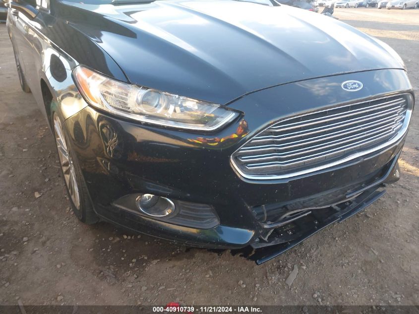 2014 Ford Fusion Se VIN: 3FA6P0HR6ER317092 Lot: 40910739