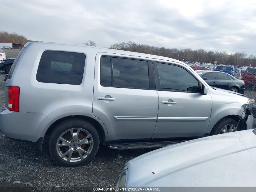 2012 Honda Pilot Ex-L VIN: 5FNYF4H60CB027741 Lot: 40910758