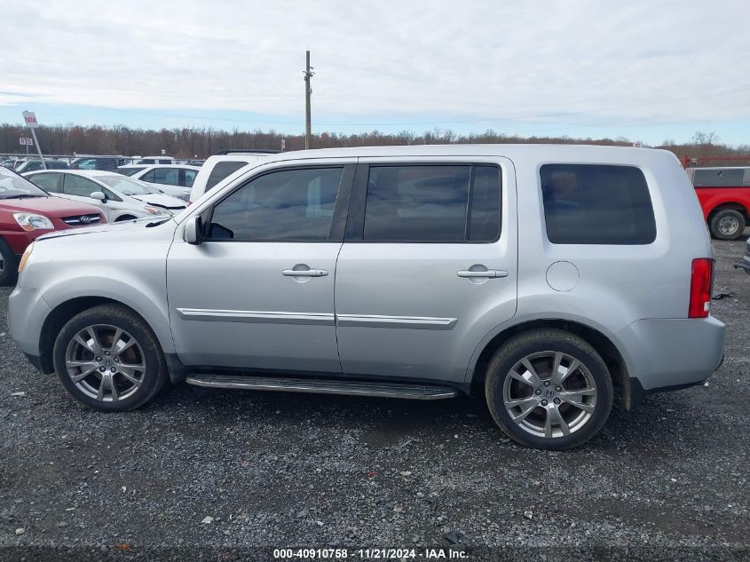 2012 Honda Pilot Ex-L VIN: 5FNYF4H60CB027741 Lot: 40910758