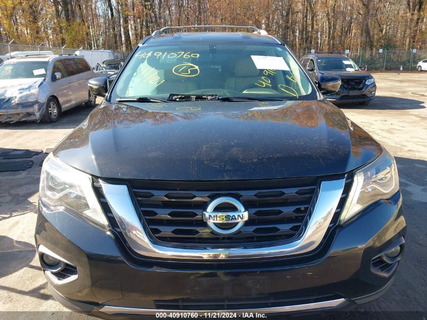 2017 Nissan Pathfinder Sv VIN: 5N1DR2MM2HC629507 Lot: 40910760