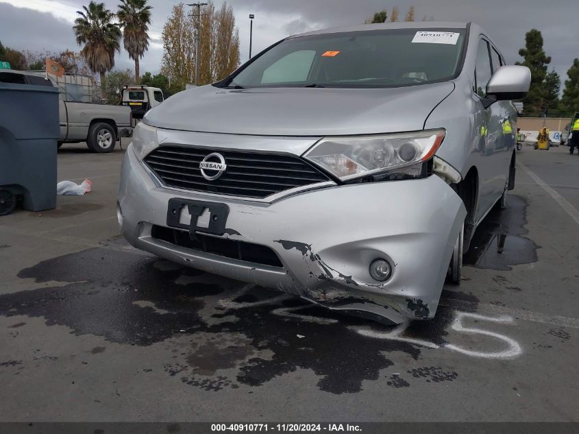 2016 Nissan Quest VIN: JN8AE2KPXG9155130 Lot: 40910771