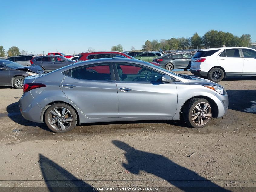 2015 Hyundai Elantra Limited VIN: 5NPDH4AE7FH609416 Lot: 40910781