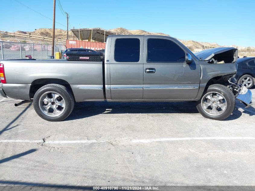 2002 GMC Sierra 1500 Sle VIN: 2GTEC19T721120790 Lot: 40910790