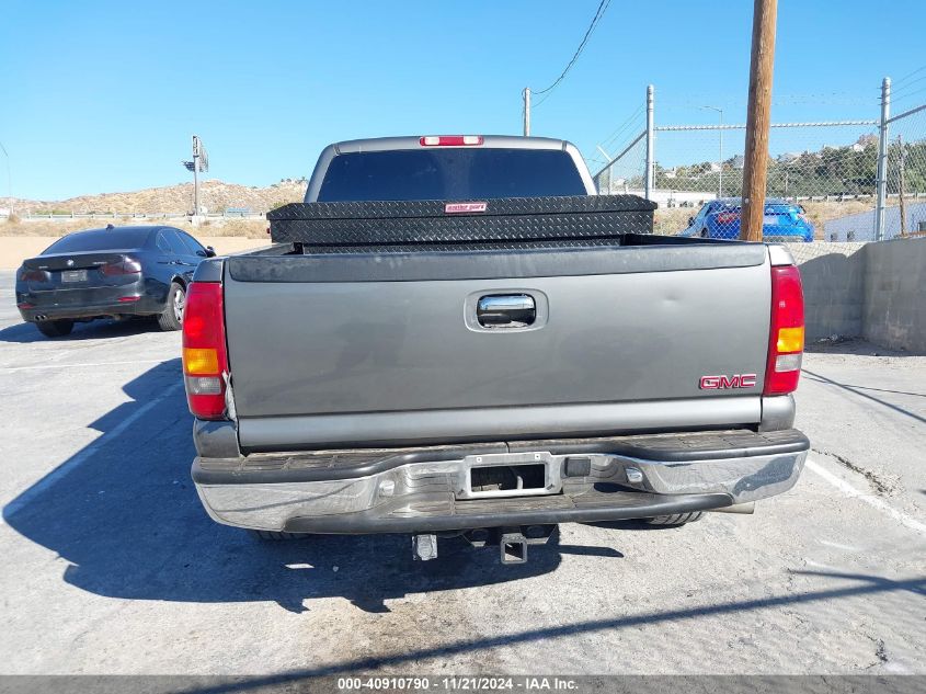 2002 GMC Sierra 1500 Sle VIN: 2GTEC19T721120790 Lot: 40910790