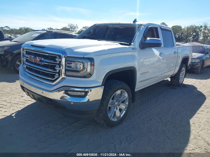 2018 GMC Sierra 1500 Slt VIN: 3GTU2NECXJG343777 Lot: 40910830