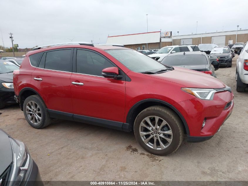 2016 Toyota Rav4 Limited VIN: JTMYFREV2GJ096633 Lot: 40910864