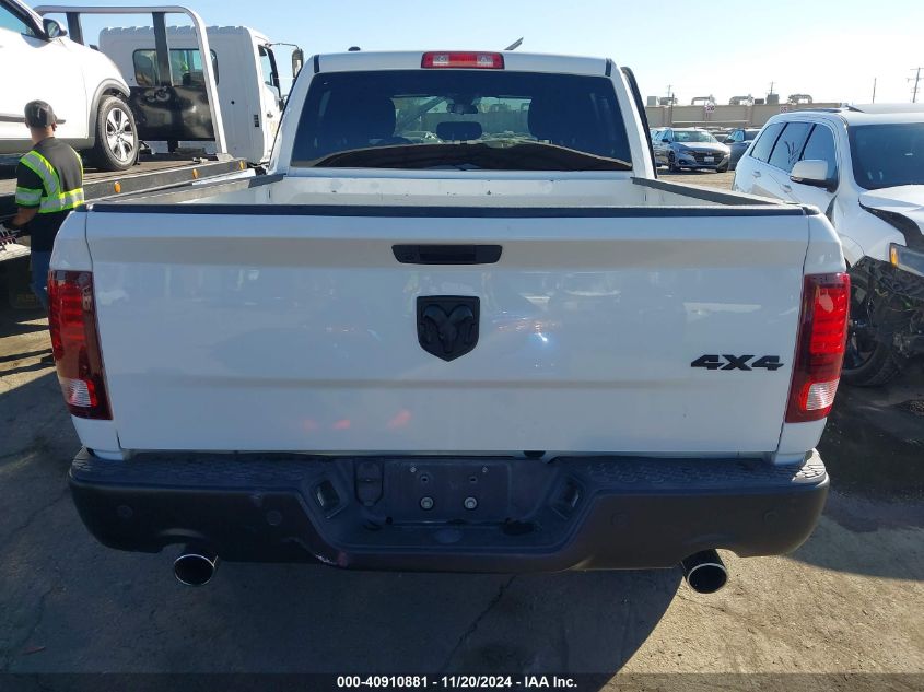 2021 Ram 1500 Classic Warlock 4X4 5'7 Box VIN: 1C6RR7LT2MS528183 Lot: 40910881