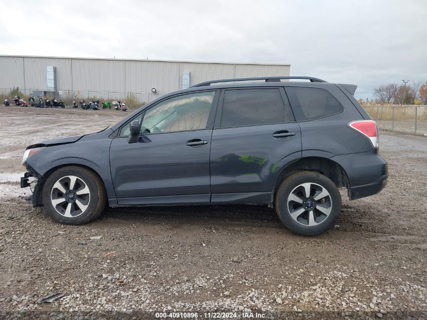 2017 Subaru Forester 2.5I Premium VIN: JF2SJAEC2HH406603 Lot: 40910896