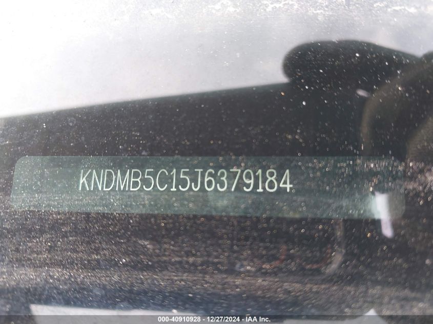 VIN KNDMB5C15J6379184 2018 KIA SEDONA no.9