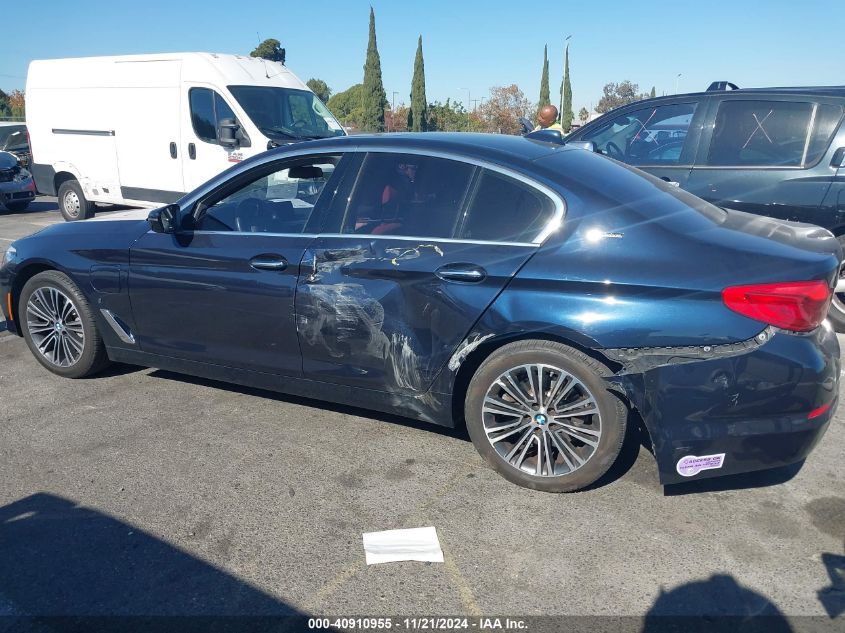 VIN WBAJA9C57JB251677 2018 BMW 5 Series, 530E Iperf... no.14