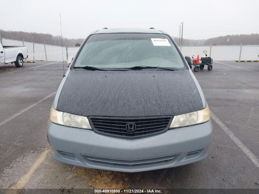 2000 Honda Odyssey Ex VIN: 2HKRL1863YH589122 Lot: 40910958