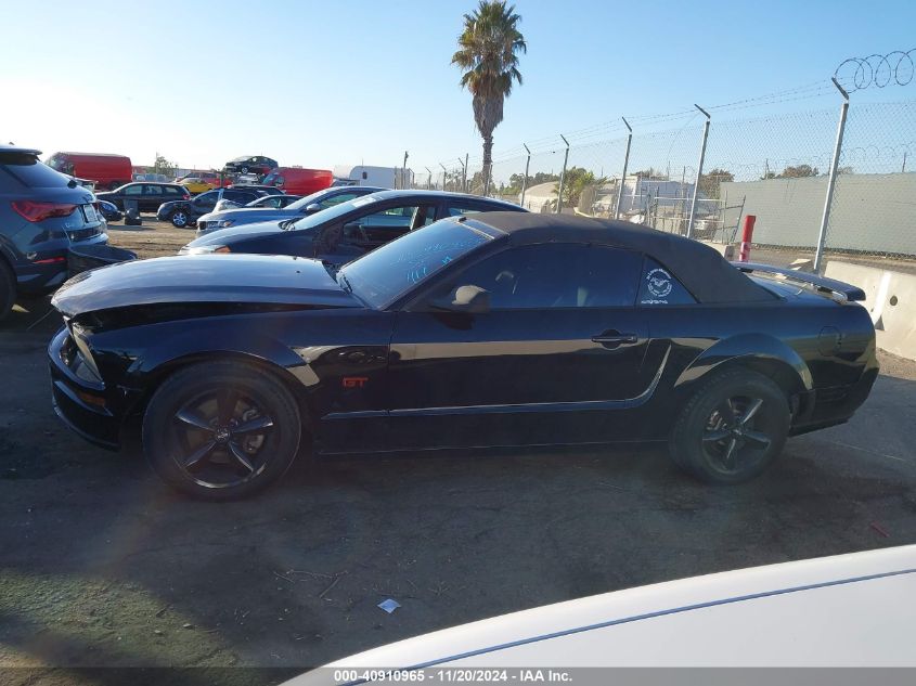 2006 Ford Mustang Gt VIN: 1ZVHT85H265250372 Lot: 40910965