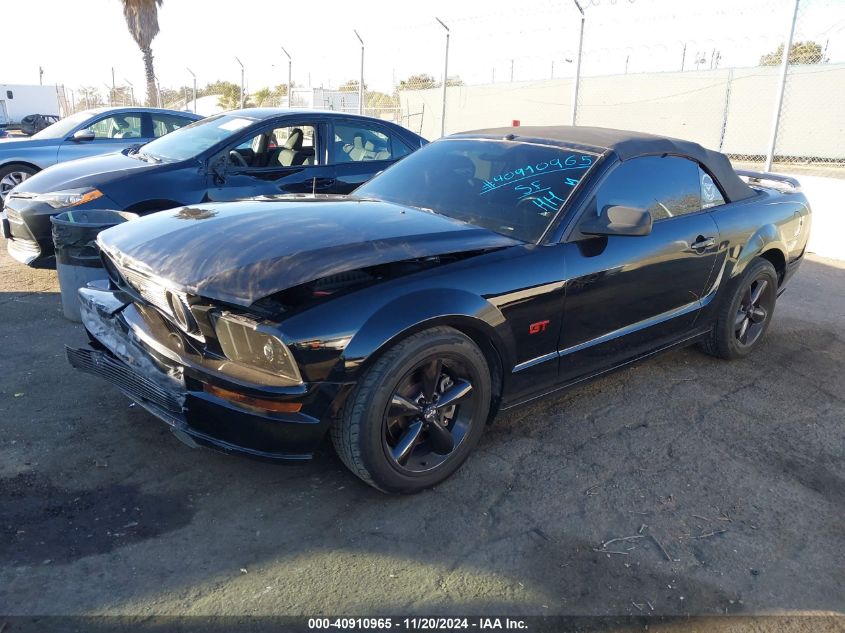 2006 Ford Mustang Gt VIN: 1ZVHT85H265250372 Lot: 40910965