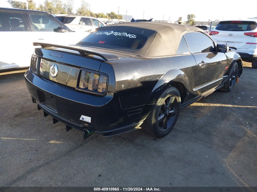 2006 Ford Mustang Gt VIN: 1ZVHT85H265250372 Lot: 40910965