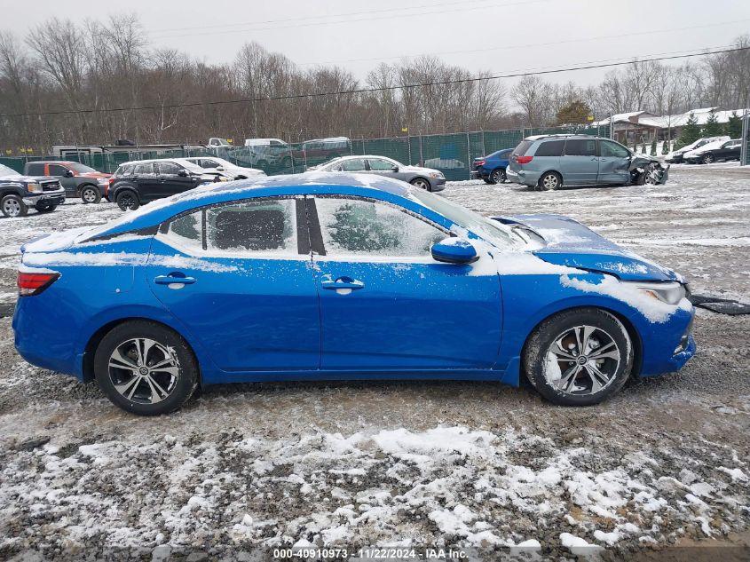 2020 Nissan Sentra Sv Xtronic Cvt VIN: 3N1AB8CV8LY275410 Lot: 40910973