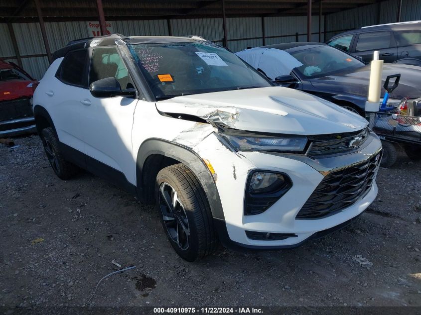 2021 Chevrolet Trailblazer Fwd Rs VIN: KL79MTSL1MB171027 Lot: 40910975