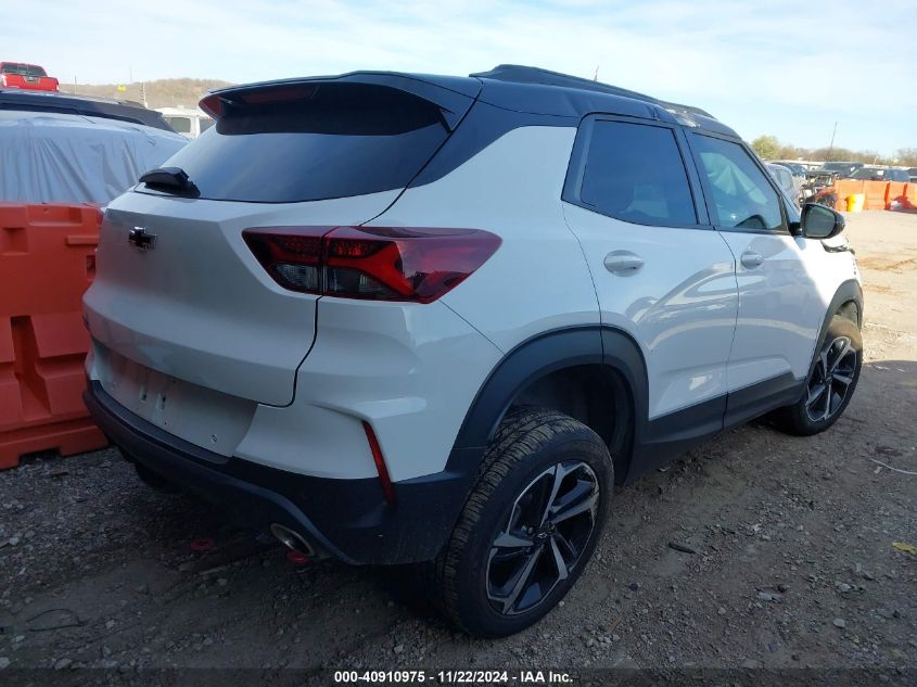 2021 Chevrolet Trailblazer Fwd Rs VIN: KL79MTSL1MB171027 Lot: 40910975