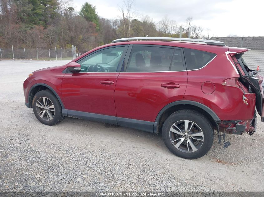 2018 Toyota Rav4 Adventure/Xle VIN: 2T3RFREV2JW730861 Lot: 40910979