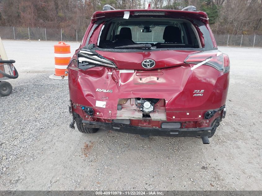 2018 Toyota Rav4 Adventure/Xle VIN: 2T3RFREV2JW730861 Lot: 40910979