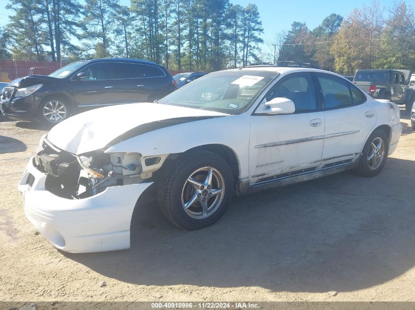 2001 Pontiac Grand Prix Gt VIN: 1G2WP52K91F154145 Lot: 40910986