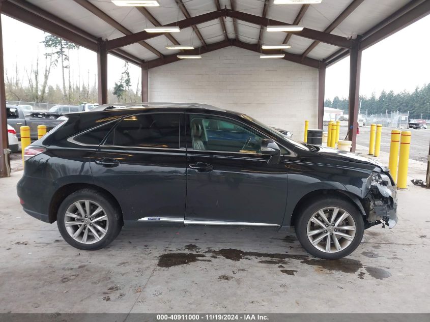 VIN 2T2BC1BAXFC007544 2015 Lexus RX, 450H no.13