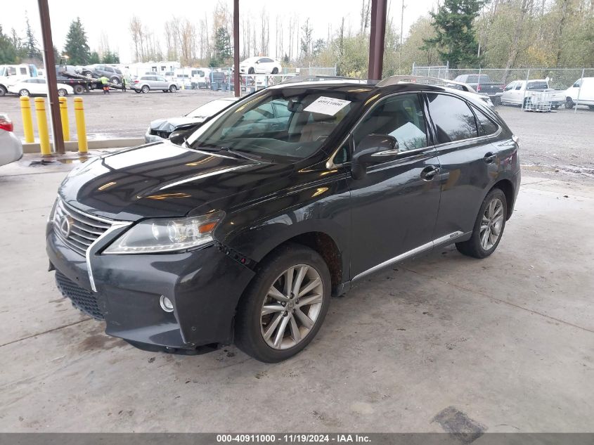 VIN 2T2BC1BAXFC007544 2015 Lexus RX, 450H no.2