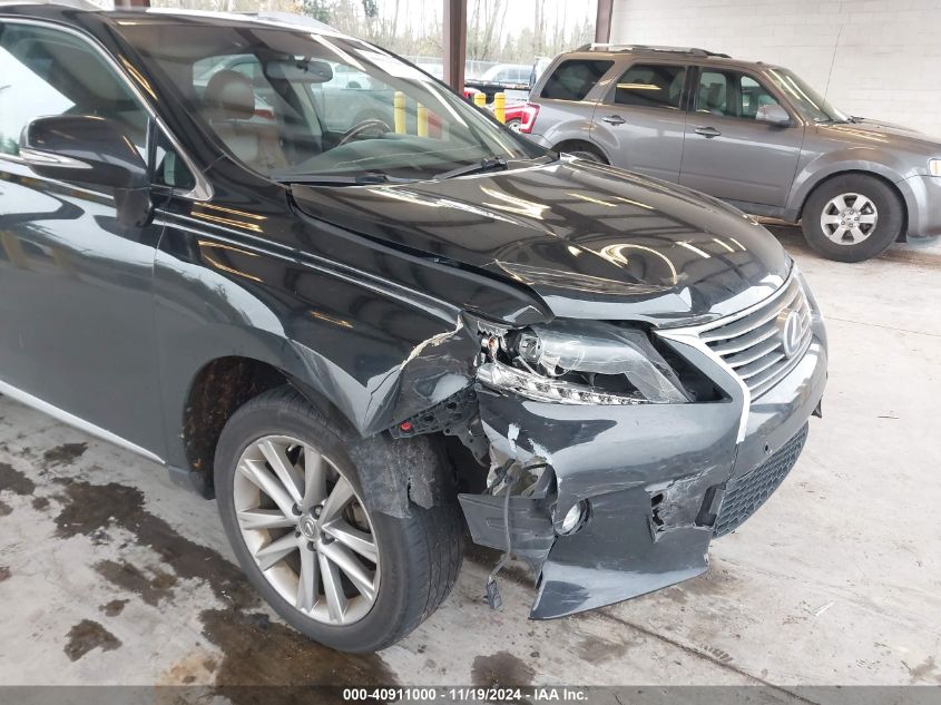 VIN 2T2BC1BAXFC007544 2015 Lexus RX, 450H no.6