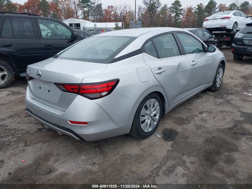 2022 Nissan Sentra S Xtronic Cvt VIN: 3N1AB8BV3NY287887 Lot: 40911025