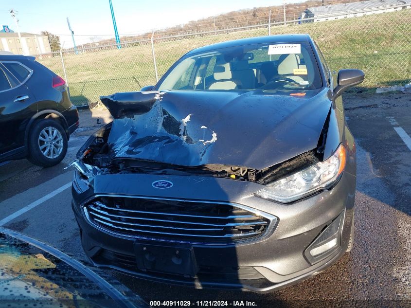 2019 Ford Fusion Se VIN: 3FA6P0HD9KR133409 Lot: 40911029