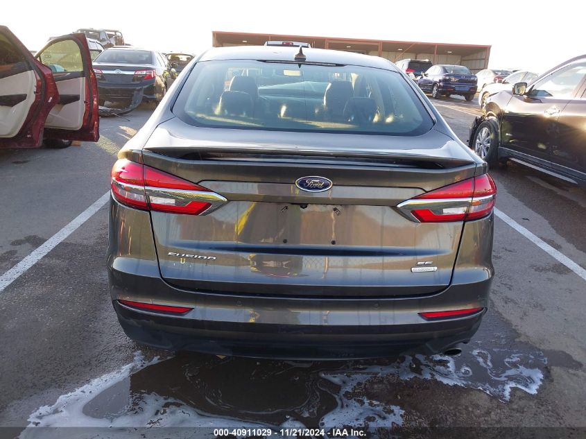 2019 Ford Fusion Se VIN: 3FA6P0HD9KR133409 Lot: 40911029