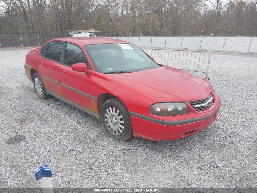 2004 Chevrolet Impala VIN: 2G1WF52E149315408 Lot: 40911032