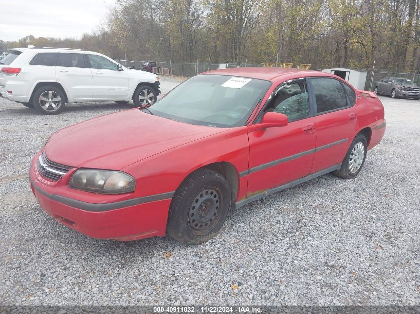 2004 Chevrolet Impala VIN: 2G1WF52E149315408 Lot: 40911032