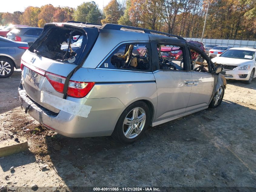 2012 Honda Odyssey Touring/Touring Elite VIN: 5FNRL5H94CB108710 Lot: 40911065