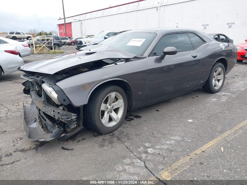 VIN 2C3CDYAG0DH549506 2013 DODGE CHALLENGER no.2