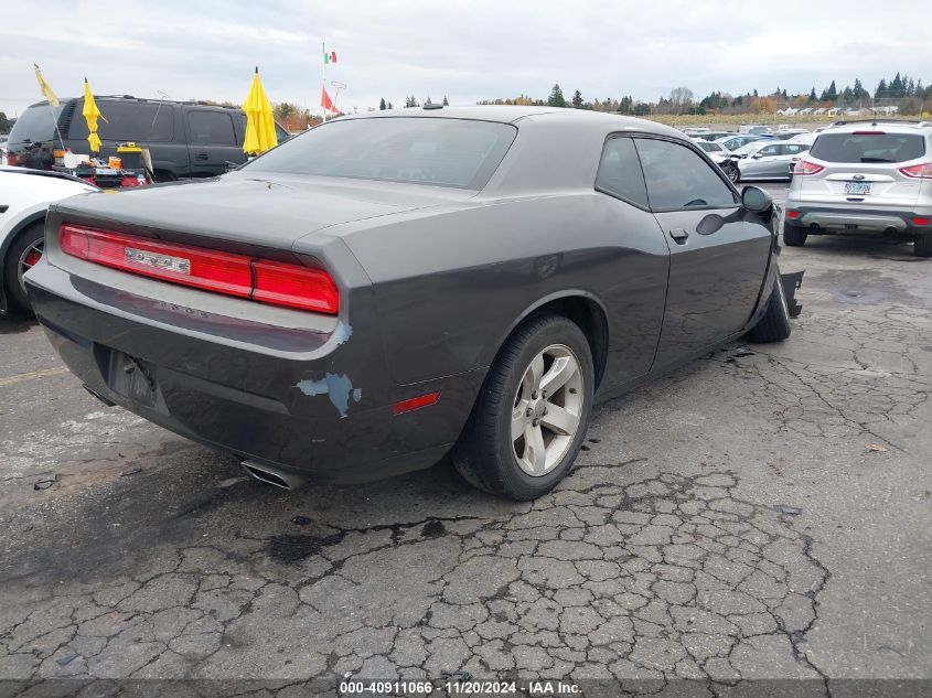 VIN 2C3CDYAG0DH549506 2013 DODGE CHALLENGER no.4