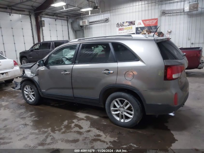 2015 Kia Sorento Lx V6 VIN: 5XYKTDA7XFG609781 Lot: 40911079