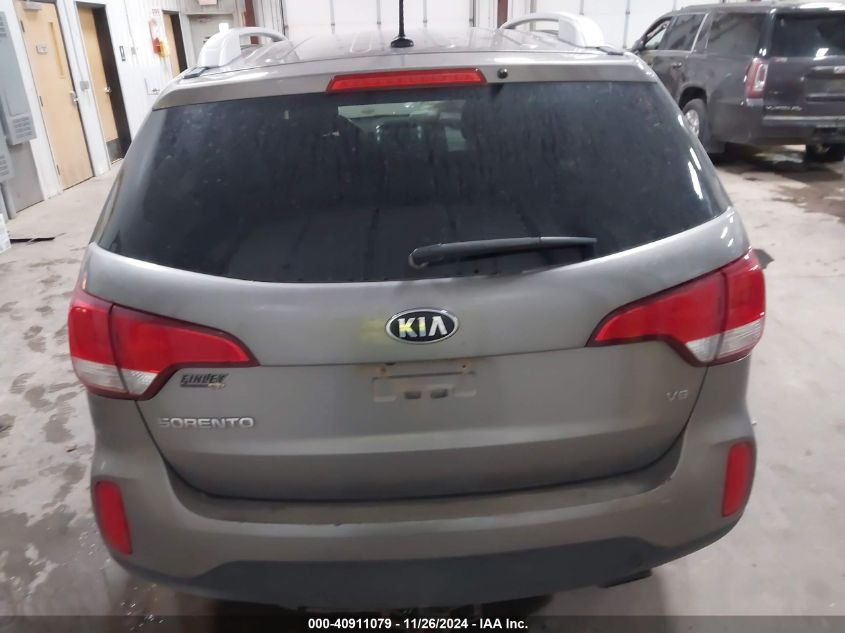 2015 Kia Sorento Lx V6 VIN: 5XYKTDA7XFG609781 Lot: 40911079