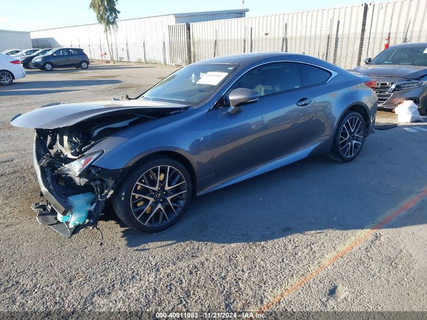 VIN JTHHE5BC7G5011632 2016 Lexus RC, 350 no.2