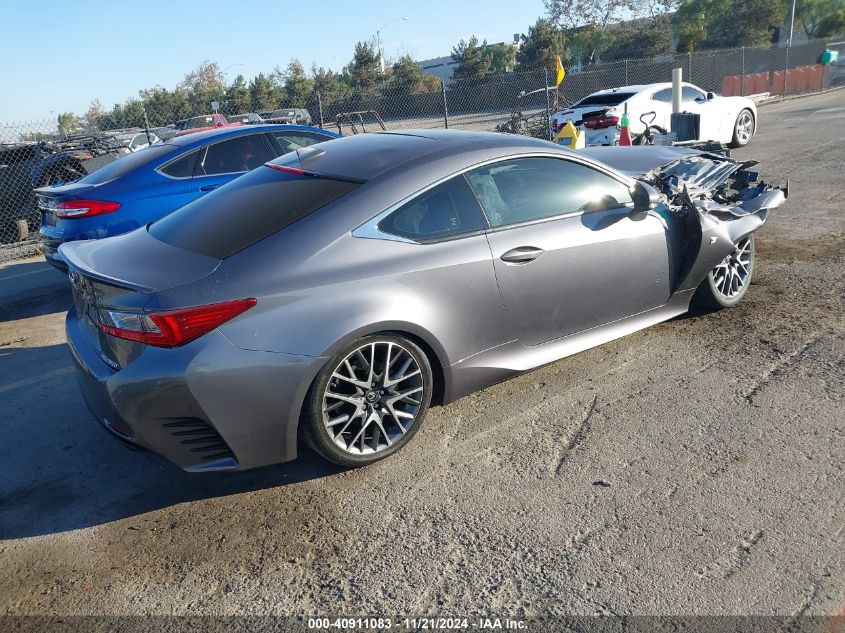 VIN JTHHE5BC7G5011632 2016 Lexus RC, 350 no.4