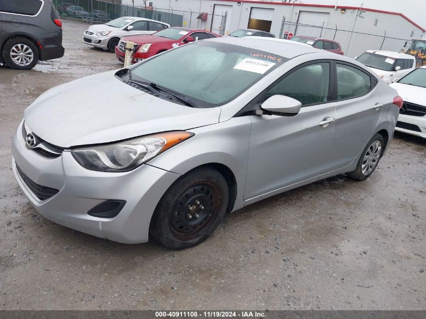 VIN 5NPDH4AE2DH180585 2013 HYUNDAI ELANTRA no.2