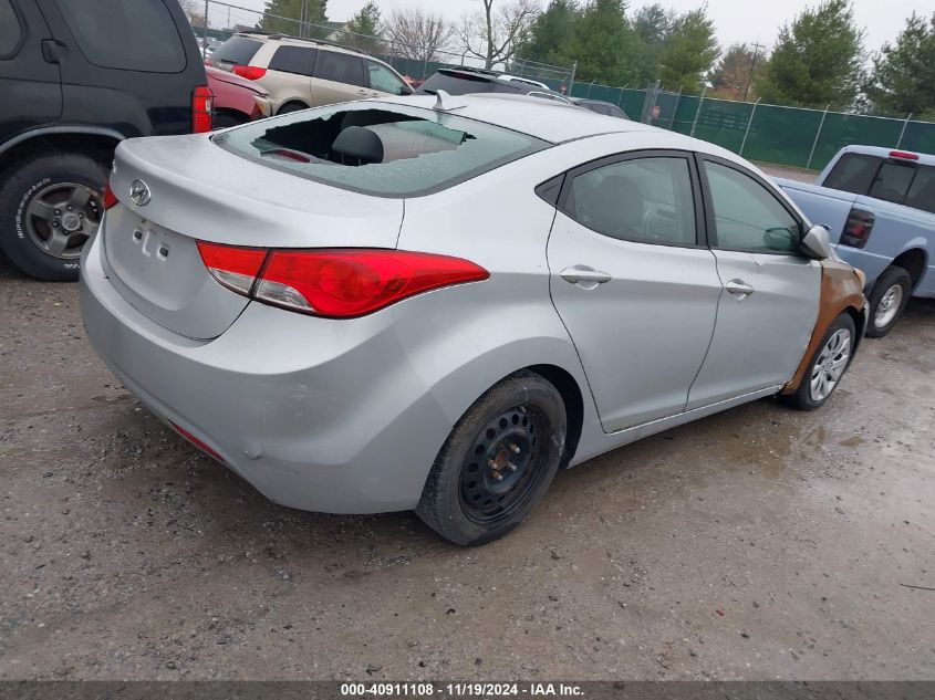 VIN 5NPDH4AE2DH180585 2013 HYUNDAI ELANTRA no.4