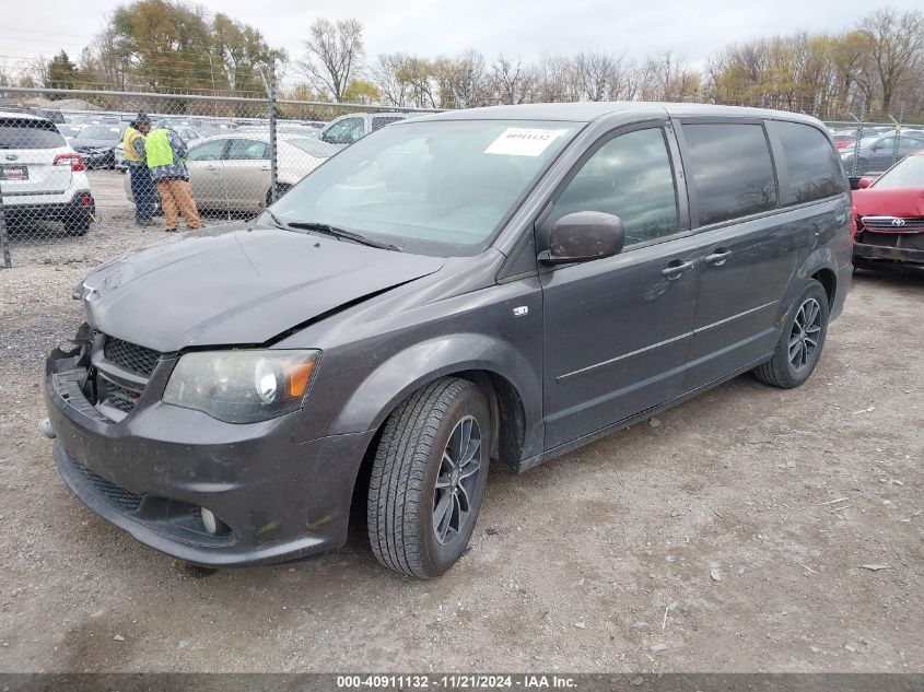 VIN 2C4RDGCG2ER406193 2014 DODGE GRAND CARAVAN no.2