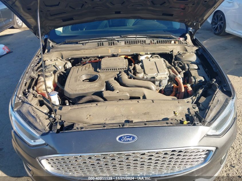 2019 Ford Fusion Energi Titanium VIN: 3FA6P0SU4KR223401 Lot: 40911139