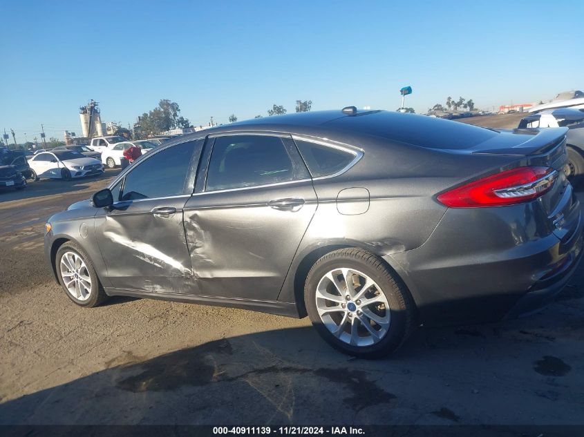 2019 Ford Fusion Energi Titanium VIN: 3FA6P0SU4KR223401 Lot: 40911139