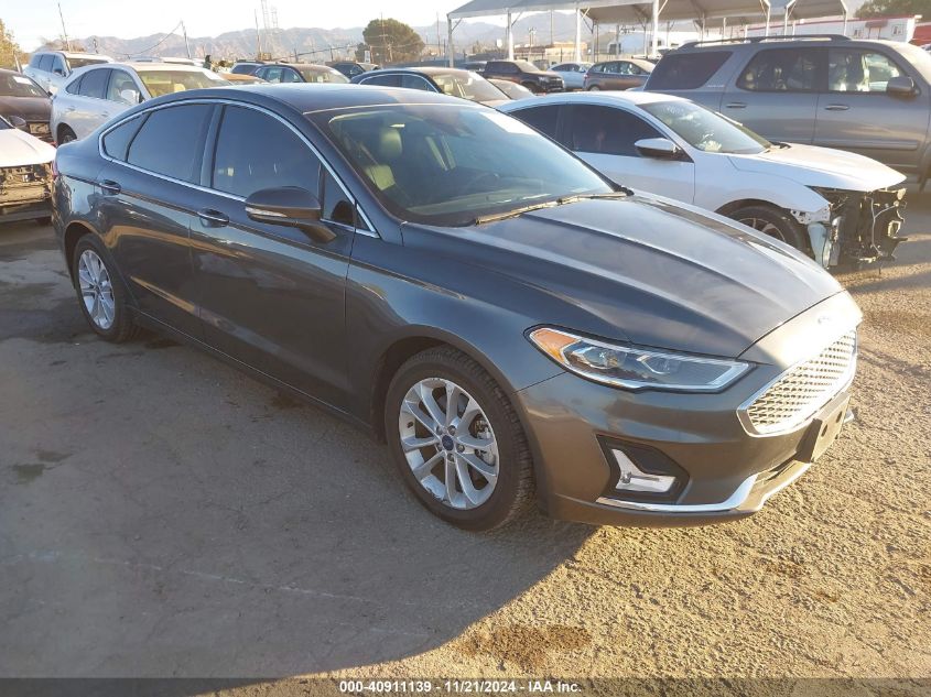 2019 Ford Fusion Energi Titanium VIN: 3FA6P0SU4KR223401 Lot: 40911139