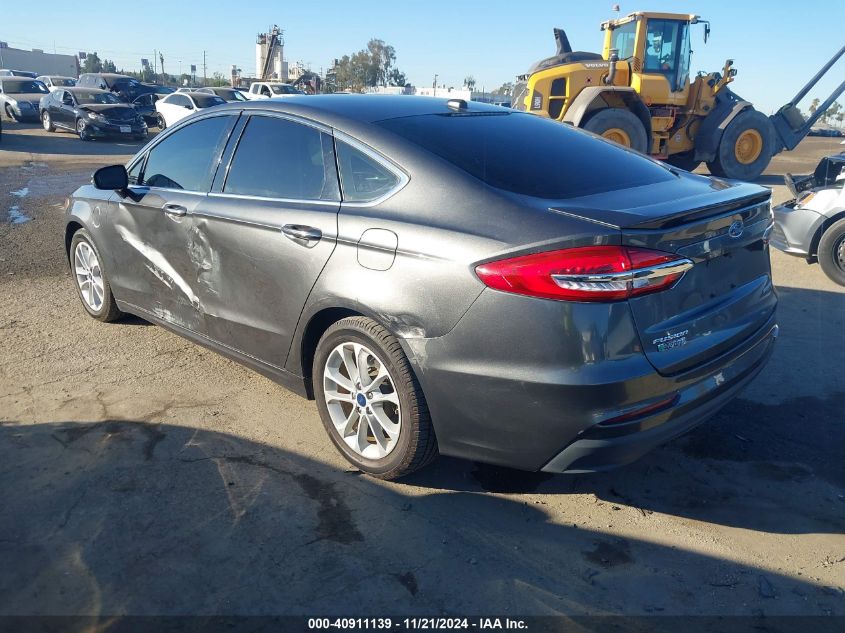 2019 Ford Fusion Energi Titanium VIN: 3FA6P0SU4KR223401 Lot: 40911139