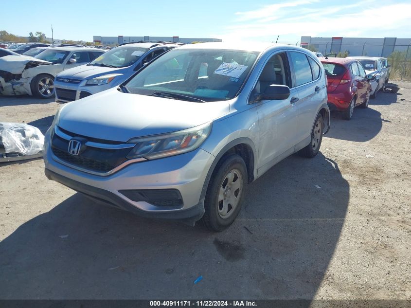 2015 Honda Cr-V Lx VIN: 2HKRM3H31FH507626 Lot: 40911171