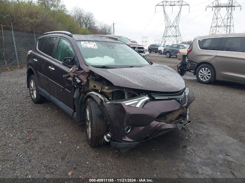 2018 Toyota Rav4 Limited VIN: 2T3DFREV2JW833613 Lot: 40911185